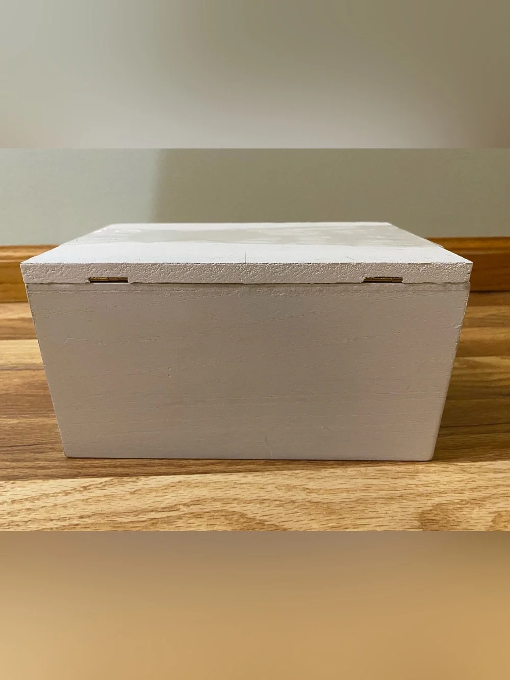 Farmhouse Dryer Holder with Lid - Rustic Dryer Dispenser NWOT